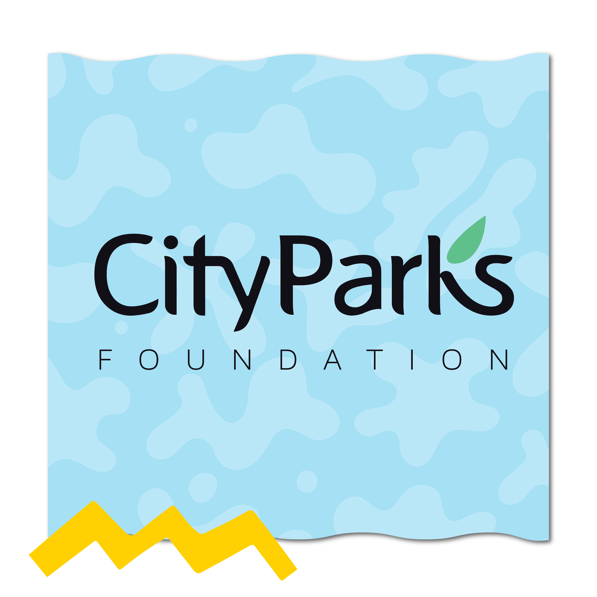 Logo of City Parks Foundation. Logo of City Parks Foundation.